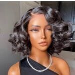 Short Bodywave Lace Wig - Image 2