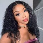 Curly Kinky Lace Wig