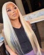 Blond Straight HD Wig - Image 2