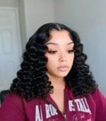 Loose deep wave wig