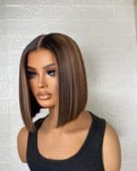 Straight HD Bob Wig - Image 2
