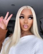 Blond Straight HD Wig