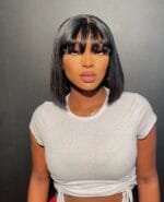 Straight Wig with Bangs