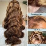 P4/27 Bodywave Lace Wig - Image 2
