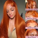 Lace Wig Ginger Wig