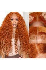 Lace Wig Ginger Curly