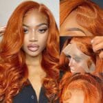 Luxury Bodywave Wig Ginger - Image 2