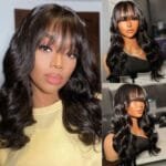 Bodywave Wig with Bang - Image 3