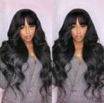 Bodywave Wig with Bang - Image 2