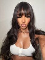 Bodywave Wig with Bang - Image 4