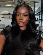 Raw hair bodywave wig