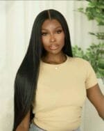 Raw hair straight wig - Image 3